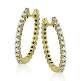 ZEGHANI - ZE296 Monaco ZEGHANI Hoop Earrings Birmingham Jewelry 