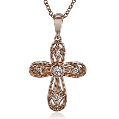 ZEGHANI - ZP113 ZEGHANI Cross Pendant Birmingham Jewelry 