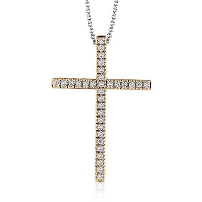 ZEGHANI - ZP194 Thetford ZEGHANI Cross Pendant Birmingham Jewelry 