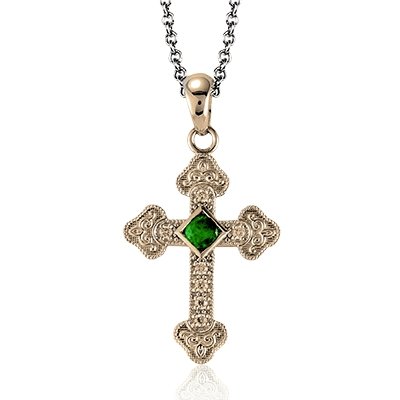 ZEGHANI - ZP375 ZEGHANI Cross Pendant Birmingham Jewelry 