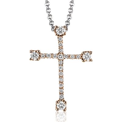 ZEGHANI - ZP903 ZEGHANI Cross Pendant Birmingham Jewelry 