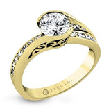 ZEGHANI - ZR1049 ZEGHANI Engagement Ring Birmingham Jewelry 