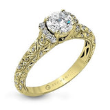 ZEGHANI - ZR1051 ZEGHANI Engagement Ring Birmingham Jewelry 