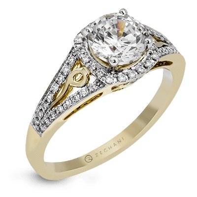 ZEGHANI - ZR1137 Mykonos ZEGHANI Engagement Ring Birmingham Jewelry 