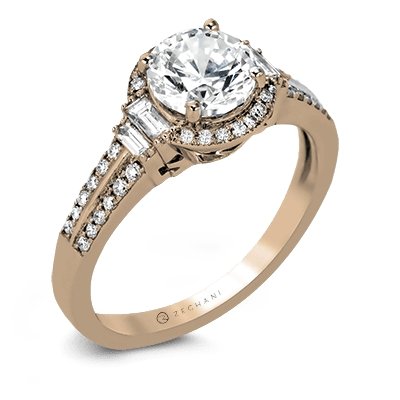 ZEGHANI - ZR1165 ZEGHANI Engagement Ring Birmingham Jewelry 