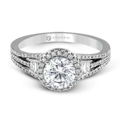 ZEGHANI - ZR1167 ZEGHANI Engagement Ring Birmingham Jewelry 