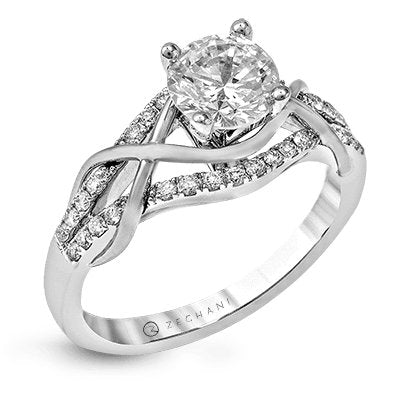 ZEGHANI - ZR1190 ZEGHANI Engagement Ring Birmingham Jewelry 