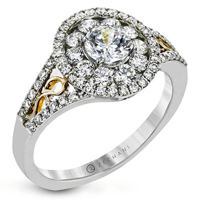 ZEGHANI - ZR1193 ZEGHANI Engagement Ring Birmingham Jewelry 
