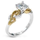 ZEGHANI - ZR1197 Winter Iris ZEGHANI Engagement Ring Birmingham Jewelry 