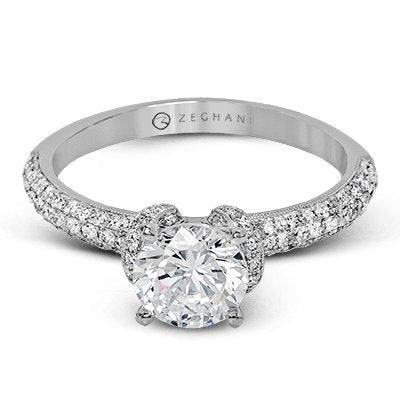 ZEGHANI - ZR1225 ZEGHANI Engagement Ring Birmingham Jewelry 