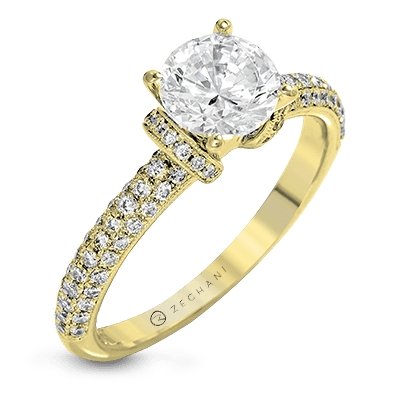 ZEGHANI - ZR1225 ZEGHANI Engagement Ring Birmingham Jewelry 