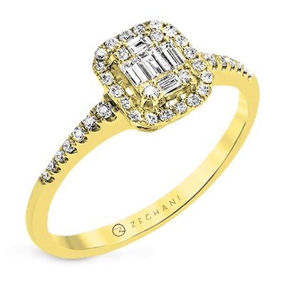 ZEGHANI - ZR1230 East Side ZEGHANI Engagement Ring Birmingham Jewelry 