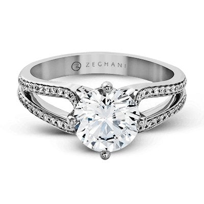 ZEGHANI - ZR1243 ZEGHANI Engagement Ring Birmingham Jewelry 