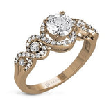 ZEGHANI - ZR1274 Macau ZEGHANI Engagement Ring Birmingham Jewelry 