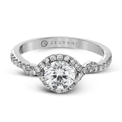 ZEGHANI - ZR1308 ZEGHANI Engagement Ring Birmingham Jewelry 