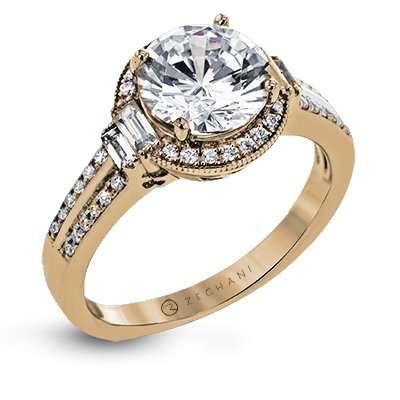 ZEGHANI - ZR1319 ZEGHANI Engagement Ring Birmingham Jewelry 