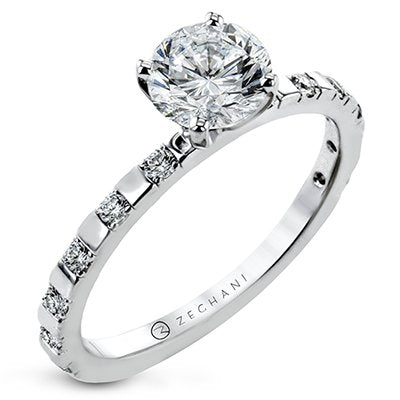 ZEGHANI - ZR2117 ZEGHANI Engagement Ring Birmingham Jewelry 