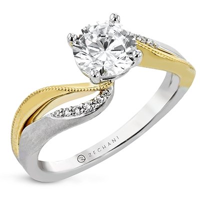 ZEGHANI - ZR2308 ZEGHANI Engagement Ring Birmingham Jewelry 