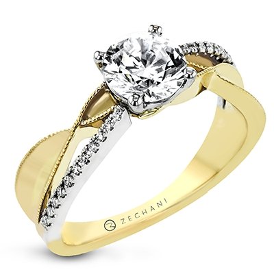 ZEGHANI - ZR2310 ZEGHANI Engagement Ring Birmingham Jewelry 
