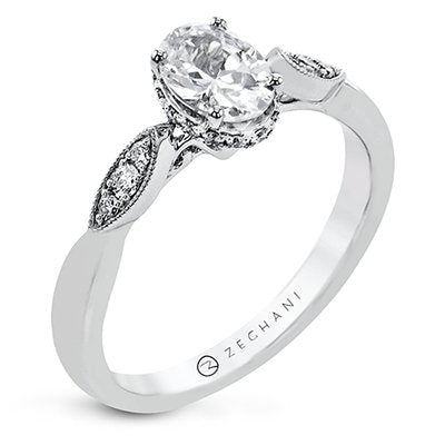 ZEGHANI - ZR2333 ZEGHANI Engagement Ring Birmingham Jewelry 