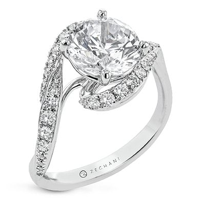 ZEGHANI - ZR2345 ZEGHANI Engagement Ring Birmingham Jewelry 