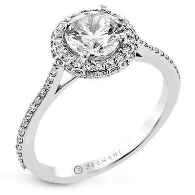 ZEGHANI - ZR2367 ZEGHANI Engagement Ring Birmingham Jewelry 
