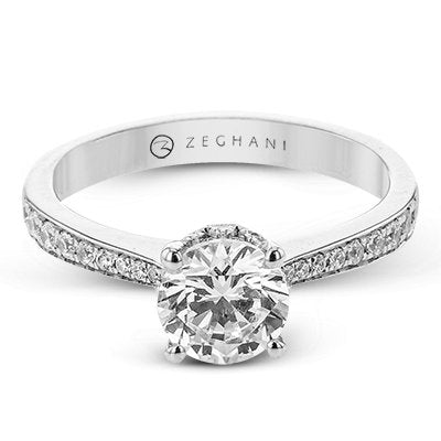 ZEGHANI - ZR2368 ZEGHANI Engagement Ring Birmingham Jewelry 