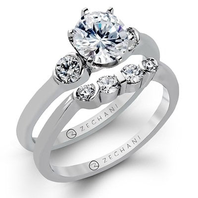 ZEGHANI - ZR406 (Set) ZEGHANI Engagement Ring Set Birmingham Jewelry 