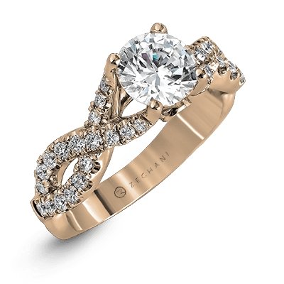 ZEGHANI - ZR670 Claremont ZEGHANI Engagement Ring Birmingham Jewelry 