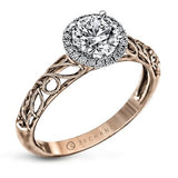 ZEGHANI - ZR826 Winter Ivy ZEGHANI Engagement Ring Birmingham Jewelry 