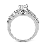 ZEGHANI - ZR984 Monte Carlo ZEGHANI Engagement Ring Birmingham Jewelry 